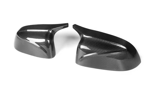 M Style Dry Carbon Fiber Mirror Caps – X3/X4