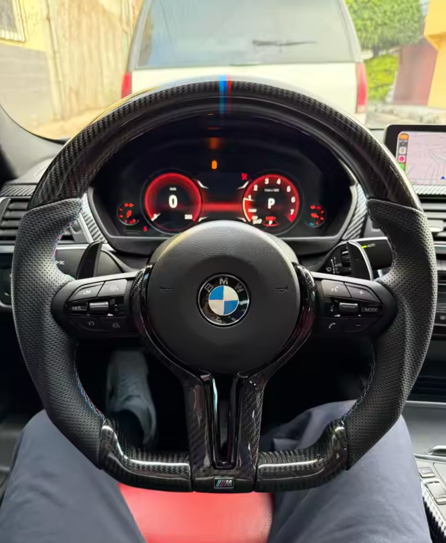 BMW Carbon Steering Wheel - Apex Car Modifications Australia