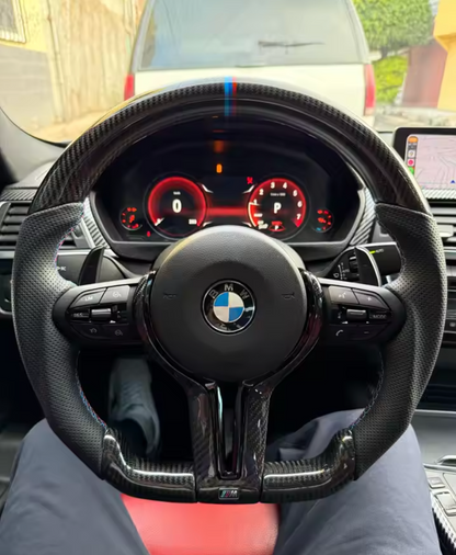 BMW Carbon Steering Wheel - Apex Car Modifications Australia