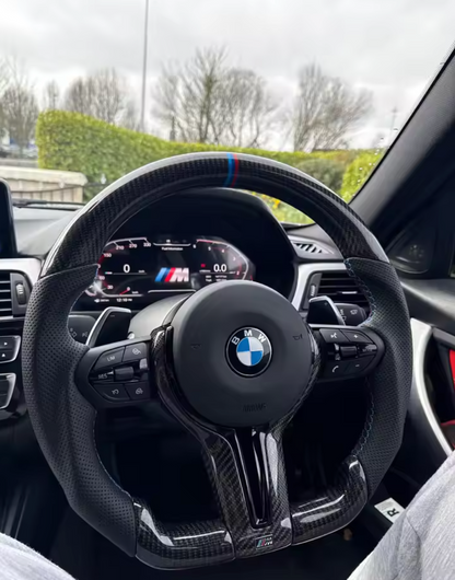 BMW Carbon Steering Wheel - Apex Car Modifications Australia