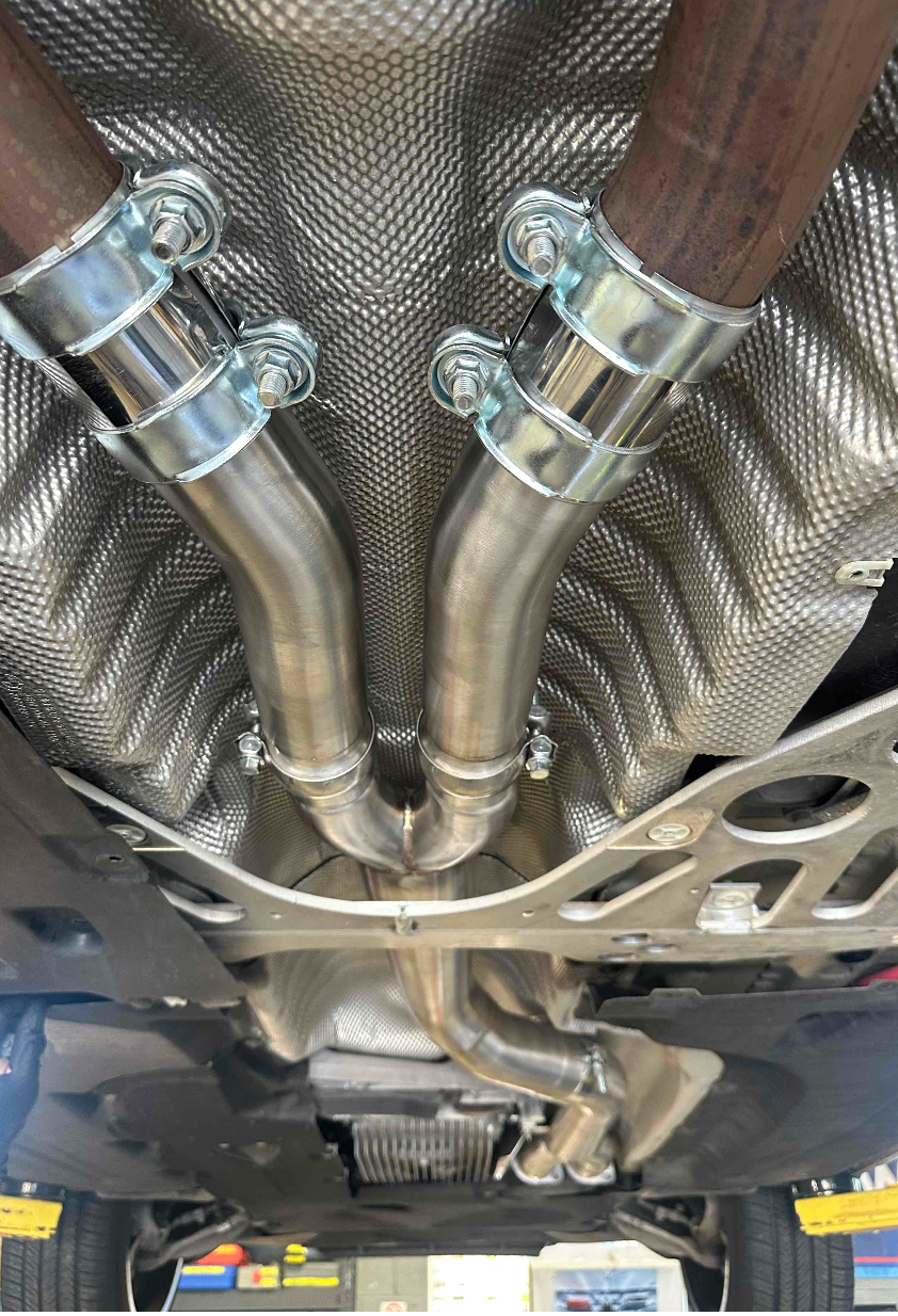 REVTRONA S58 Single Midpipe – BMW X3M / X4M 3.0T - Apex Car Modifications Australia