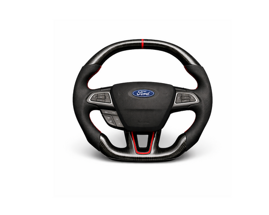 Ford Focus St Mk3 Carbon Steering Wheel - Apex Car Modifications Australia