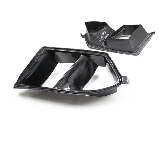 Dry Carbon Fiber Front Air Vent Trim for M3/M4